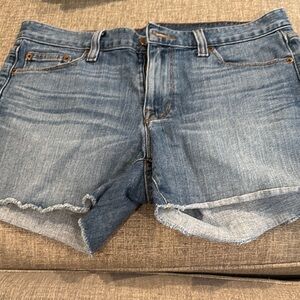Casual Blue Indigo Denim Shorts